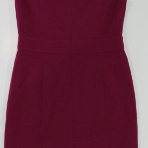 The Limited Midi Dress in Rich Burgundy - Picture 9 of 9